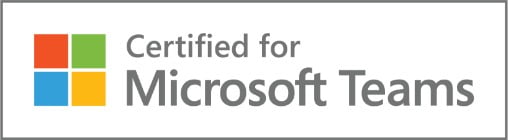 Logo chính thức Certified for Microsoft Teams